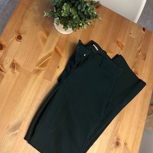 Express dress pants. Like new, dark green.